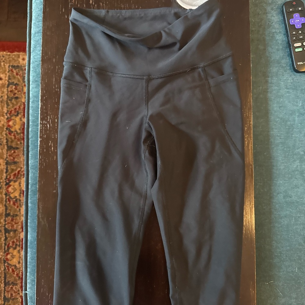 Old Navy Black Leggings High-Rise Stretchy Bottoms